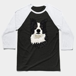 Border Collie Baseball T-Shirt